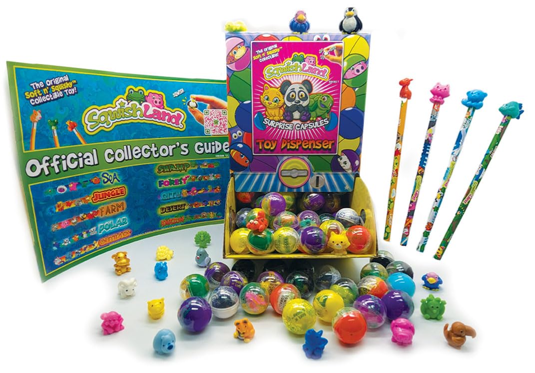 Amazon.com: SqwishLand Squishy Animal Toys - 151 Mini Surprise